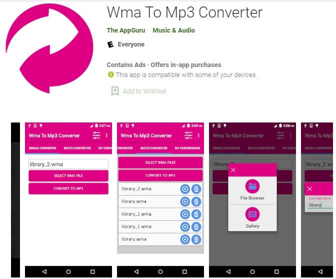 batch wma to mp3 converter free