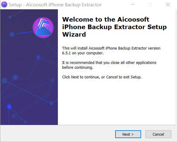 iphone backup extractor - step 1