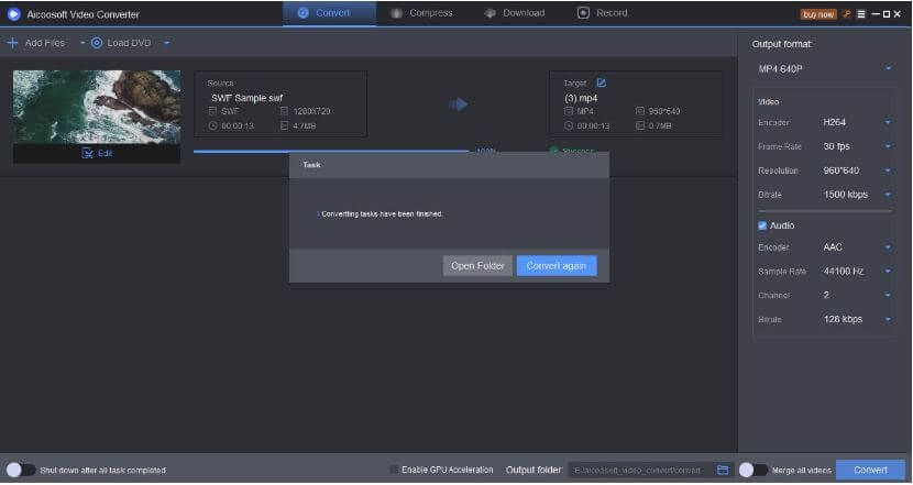 free swf to mp4 converter pc