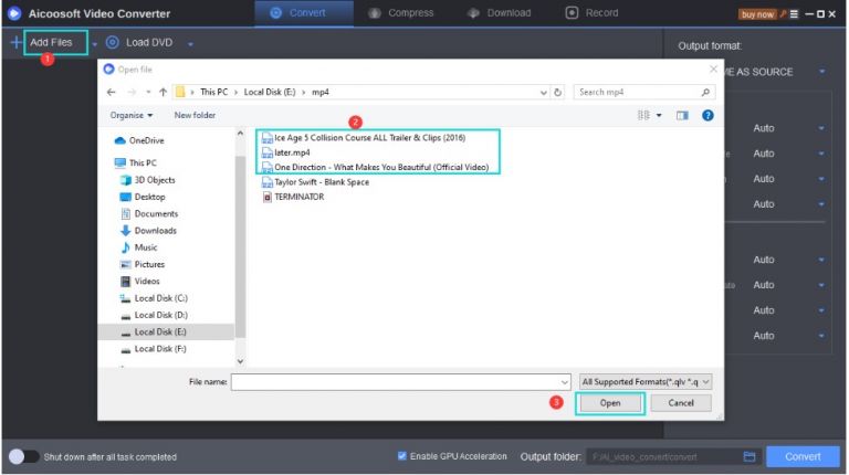 The easiest way to convert Clip file to MP4